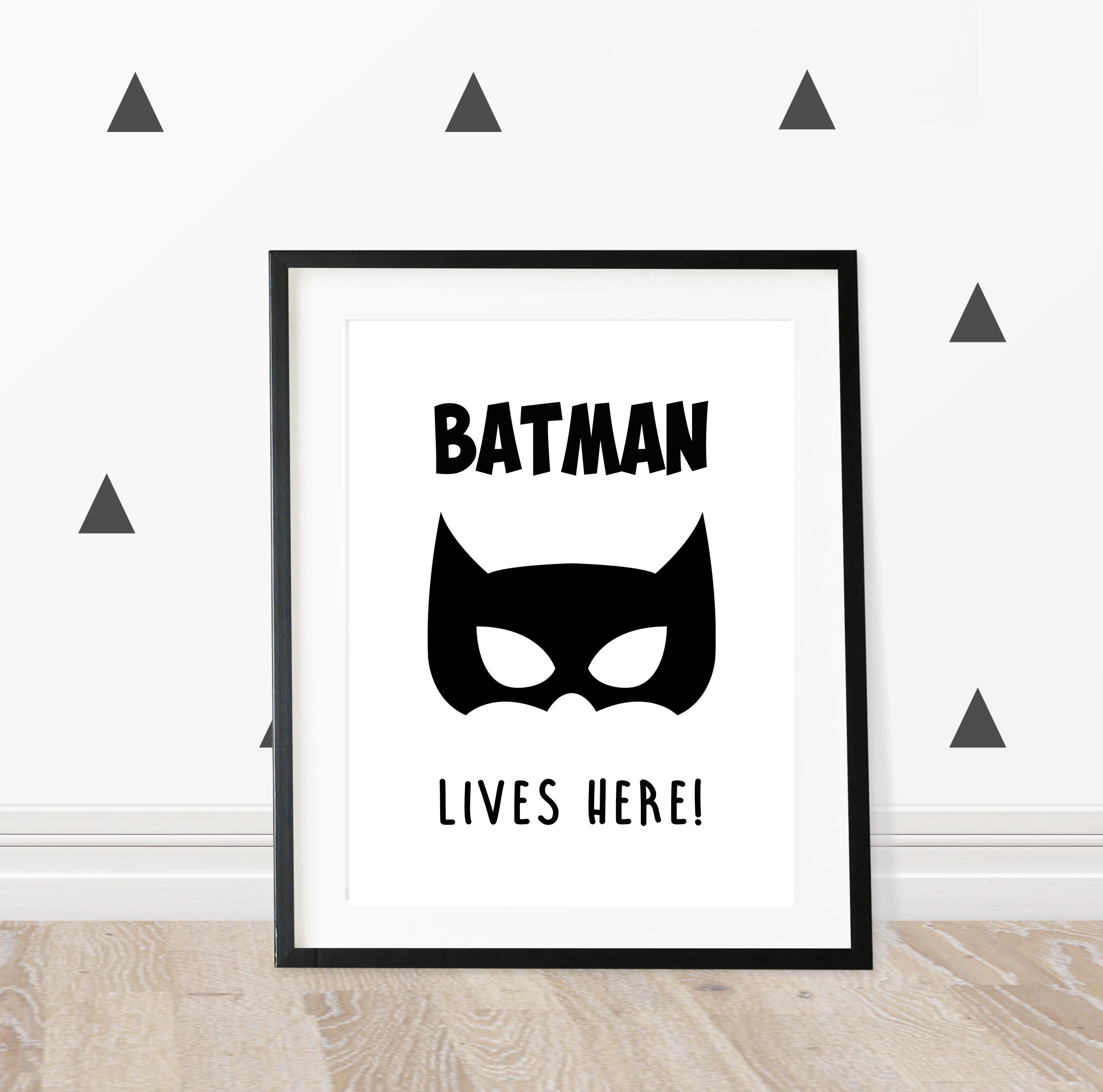 Batman lives here