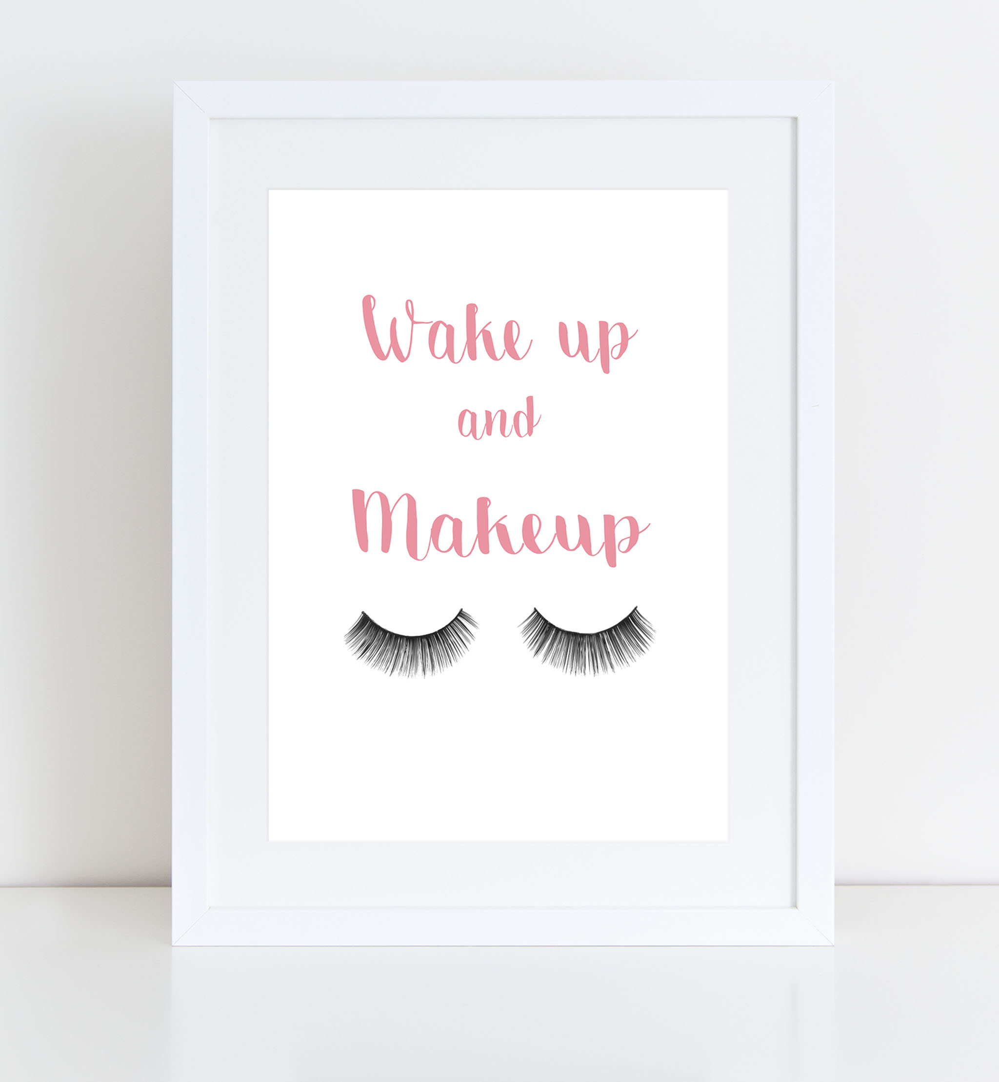 wake up and make up