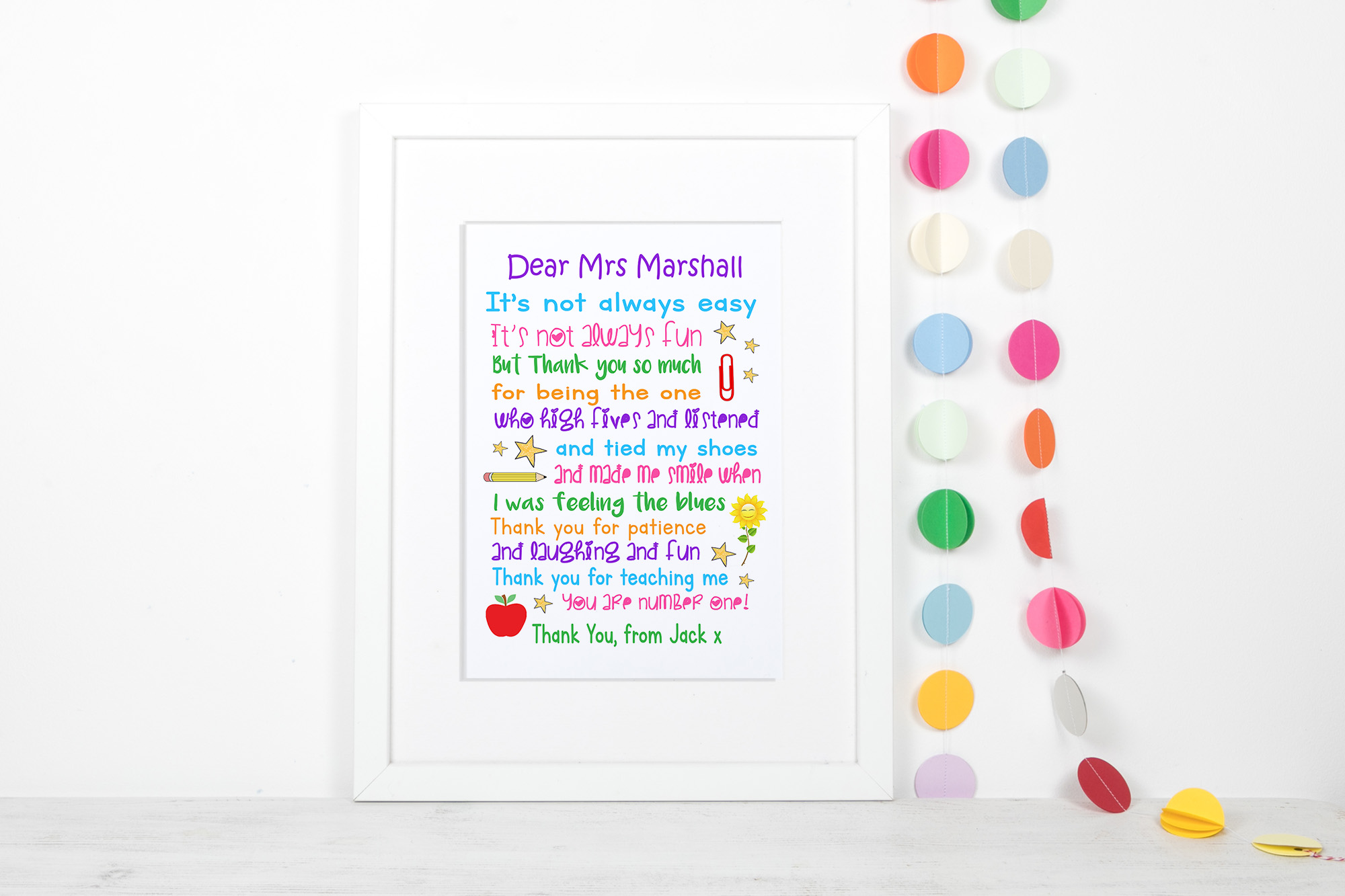 Dear miss print