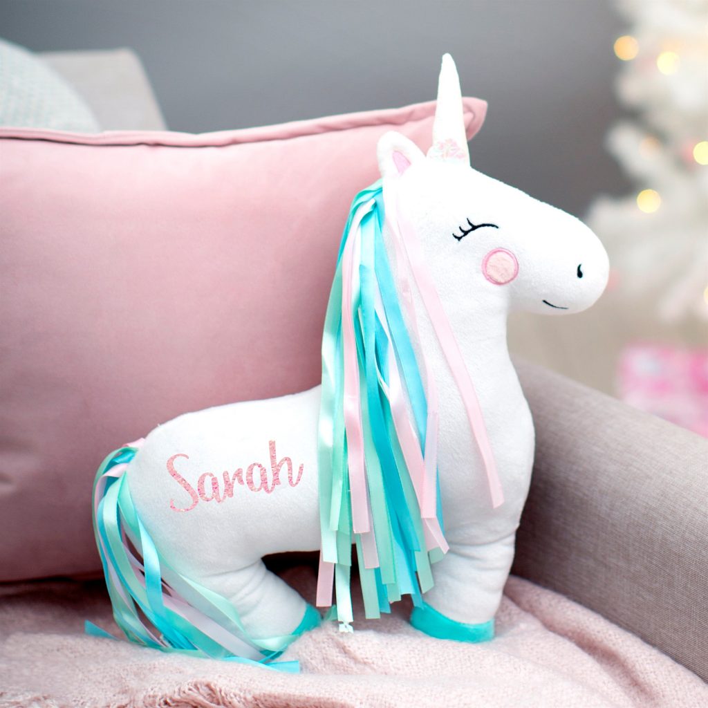 large unicorn cushion