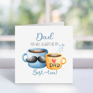 Dad tea card